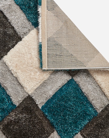 Geo Shaggy Cosy Rug