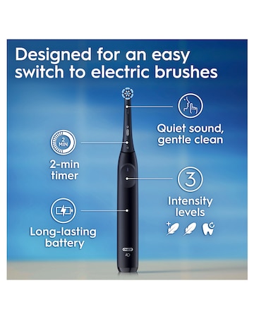Oral-B iO2 Series Night Black / Calm Pink + Extra Handle