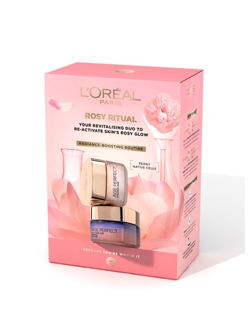 L'Oreal Paris Rosy Rituals Age Perfect Rosy Glow Routine Giftset