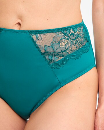 Pretty Secrets (2 Pack) New Ella Full Knickers Teal/Ivory