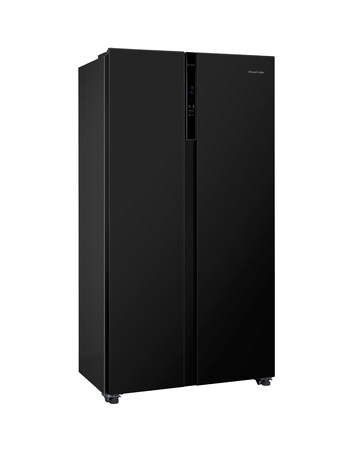 Russell Hobbs RH90AFF201B Slim American Fridge Freezer - Black E Rated