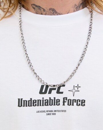 Jack & Jones UFC Back Graphic T-Shirt - White