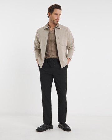Black Elasticated Jogger Trouser