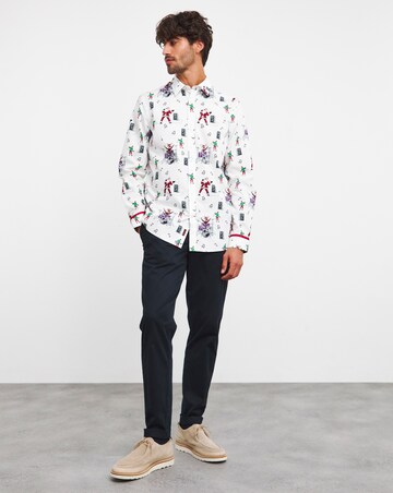 Joe Browns Merry Rockmas Christmas Shirt Long Length