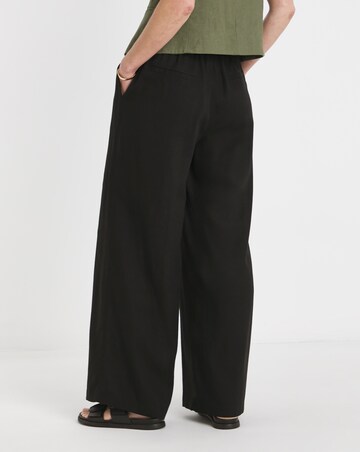 2 Pack Linen Wide Leg Trousers