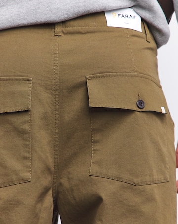 Farah Hawtin Tapered Fit Twill Trouser