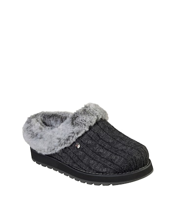 Skechers Bobs Ice Angel Slippers Wide Fit