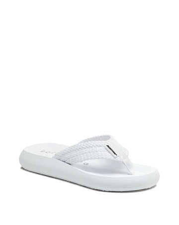 Rocket Dog White Sunset Toe Post Sandals
