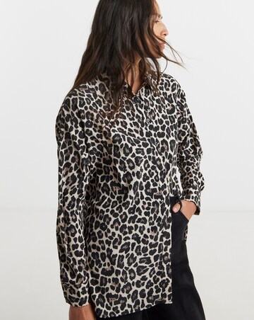 Relaxed Shirt - Leopard