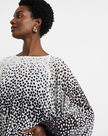 Joanna Hope Ombre Spot Blouse