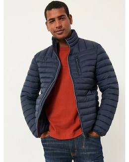 FatFace Dartmouth Puffer Coat (Regular &amp; Tall) - Navy