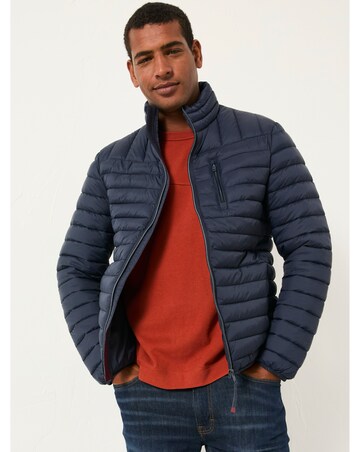 FatFace Dartmouth Puffer Coat - Navy