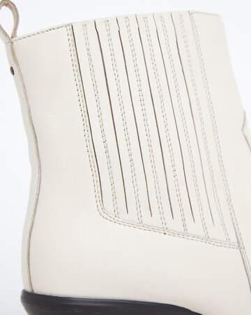 Katya Leather Pointed Chelsea Western Ankle Boots - Extra Wide Fit (EEE)