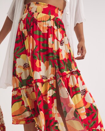 Hawaii Asymmetric Beach Skirt