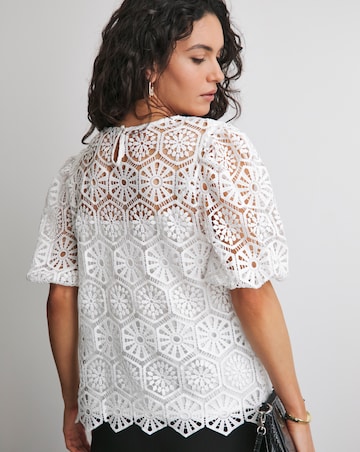 Joanna Hope Crochet Blouse