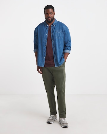 5 Pack Crew Neck T-Shirts Long