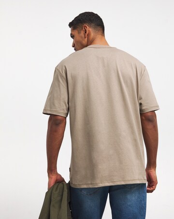 BOSS Doodle Logo Stone T-Shirt