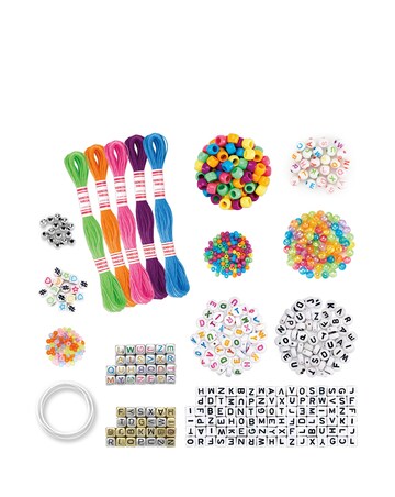 Shimmer 'N' Sparkle ABC Fashion Bead Bracelets