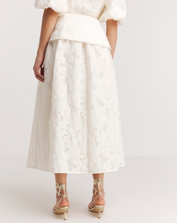 Joanna Hope Textured Skirt