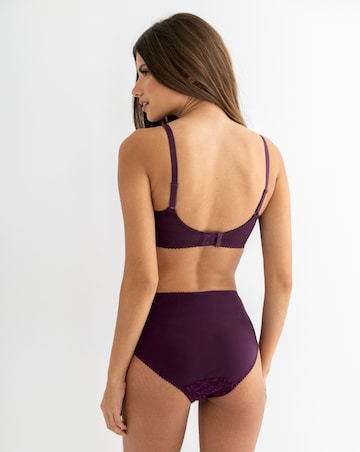 Pour Moi Rosalind Full Cup Wired Non Pad Bra Plum