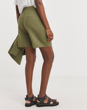 Linen Bermuda Shorts