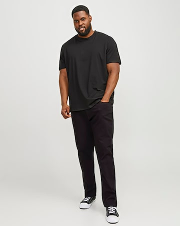 Jack & Jones Tim Straight Fit Jean - Black