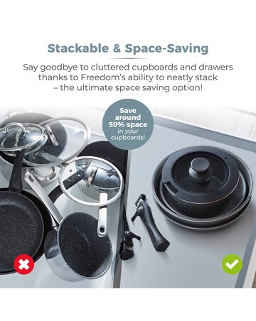 Tower Freedom Cerastone 13 pc Cookware Set
