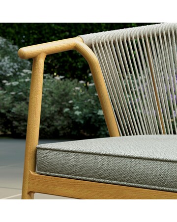 Charles Bentley Rope Weave 4 Seater Dining Set