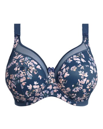 Goddess Kayla Full Cup Wired Bra Teal Blossom