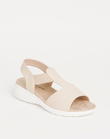 Cushion Walk Elastic Sandal EEEEE Fit