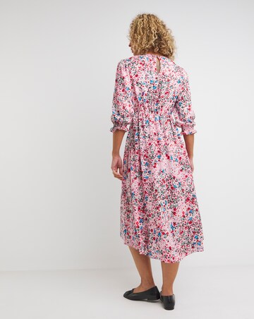 Empire Midi Tea Dress