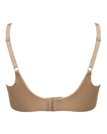 Pour Moi Viva Luxe Full Cup Wired Non Pad Side Support Bra Toffee