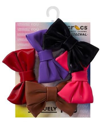 Crocs Jibbitz Solid Romantic Bow 5 Pack