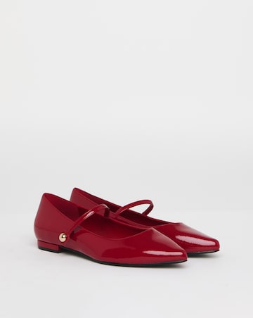 Clara Pointed Toe Mary Janes - Extra Wide Fit (EEE)