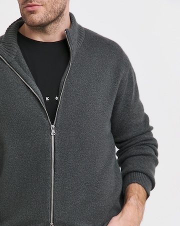 Jack & Jones Rollie Knit Full Zip Cardigan