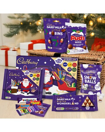 Cadbury Christmas Chocolate Sharing Basket
