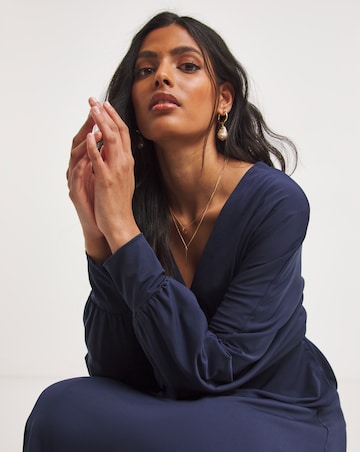 Joanna Hope Empire Jersey Midi Dress