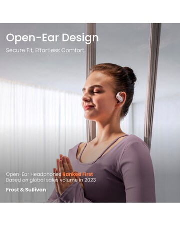 Shokz OpenFit Air True Wireless Open-Ear Earbuds - White