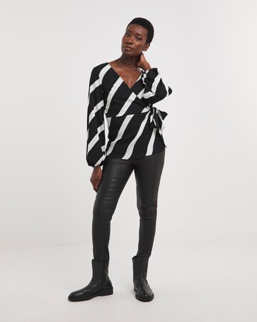 Crinkle Wrap Top