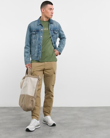 Relaxed Tapered Ripstop Cargo Trouser