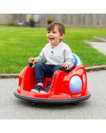 Xootz Kids Electric Bumper Car Ride-On - Red