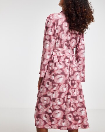 Plisse Kimono Dressing Gown