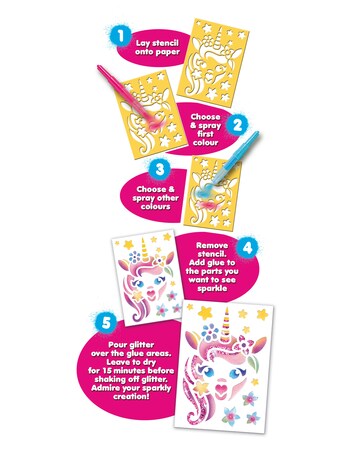 BLOPENS Sparkling Unicorn Activity Set