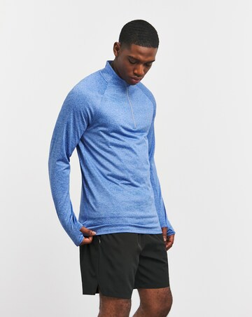 Active 1/4 Zip Track Top