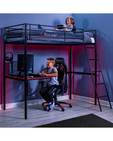 X Rocker Icarus XL Gaming High Sleeper with Desk