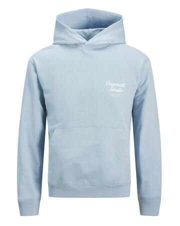 Jack & Jones Norrebro Back Graphic Hoodie - Blue