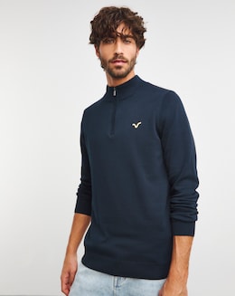 Voi Storm 1/2 Zip Knitted Jumper