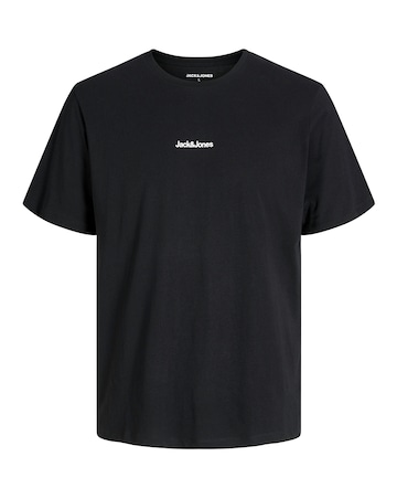 Jack & Jones Mine Back Graphic T-Shirt - Black