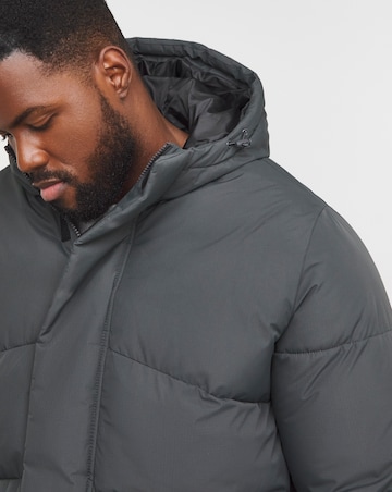 Jack & Jones World Puffer Jacket - Asphalt