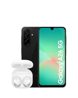 Samsung Galaxy A26 5G Black &amp; Buds FE Bundle